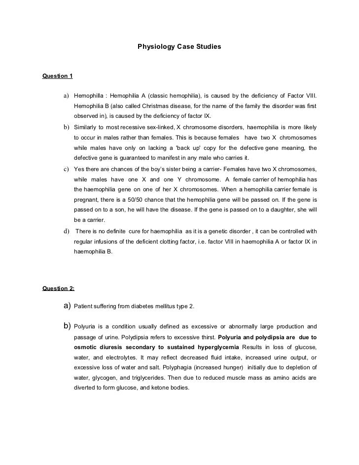 case study diabetes insipidus